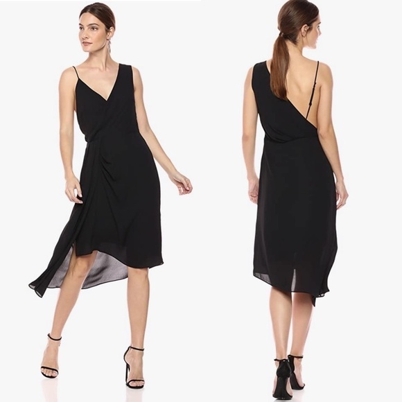 NWT Keepsake Dreamlovers Aysmmetric Midi Dress M - Picture 2 of 10